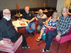 2.First participants arrived